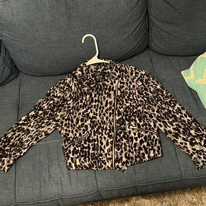 Women’s leopard jacket size S
